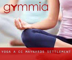 Yoga à CC Maynards Settlement