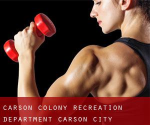 Carson Colony Recreation Department (Carson City)