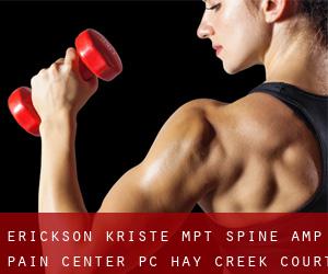 Erickson Kriste Mpt Spine & Pain Center PC (Hay Creek Court)