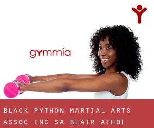 Black Python Martial Arts Assoc Inc S.A. (Blair Athol)