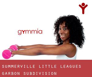 Summerville Little Leagues (Garbon Subdivision)